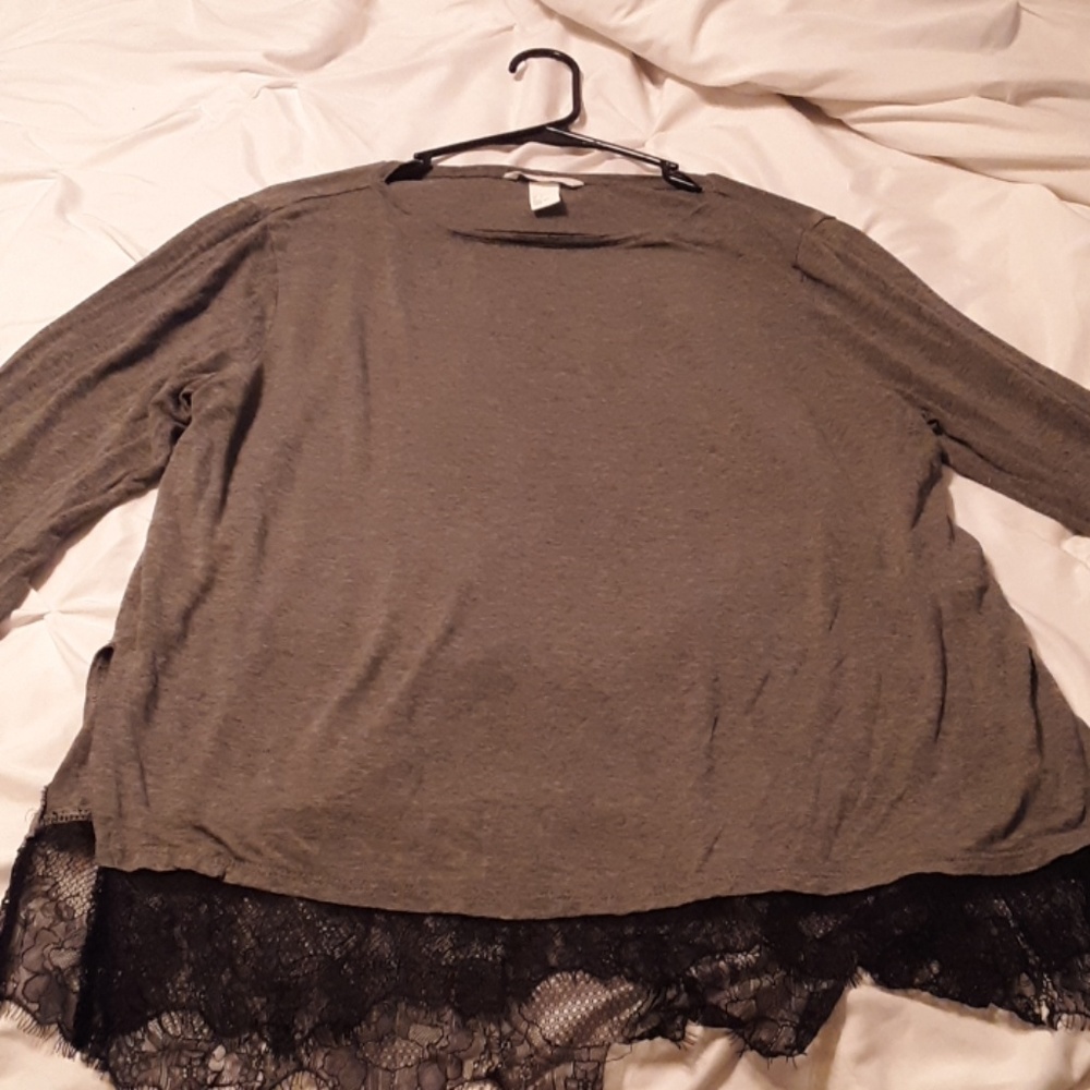 H&M long sheet blouse